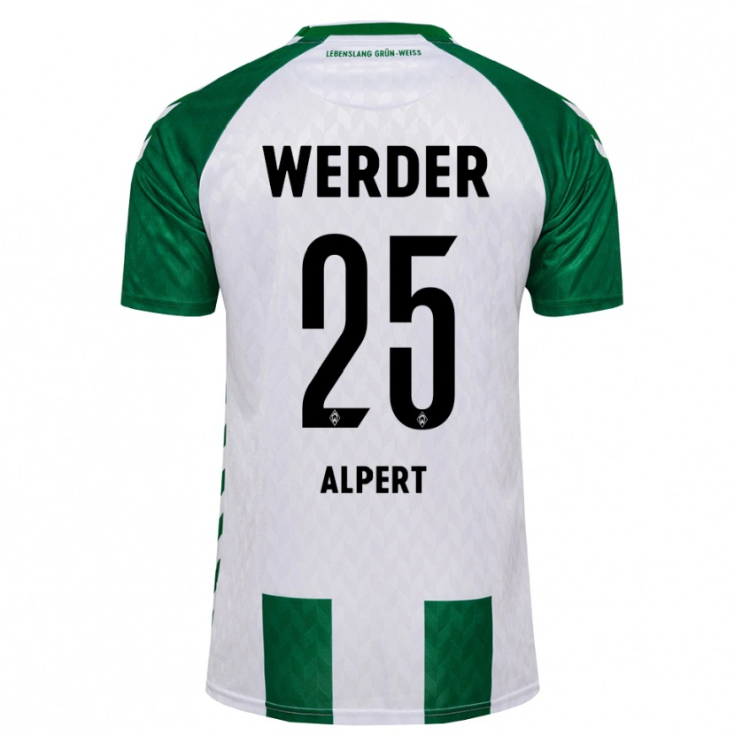 Danxen Herren Marvin Alpert #25 Grün Weiß Heimtrikot Trikot 2026/27 T-Shirt