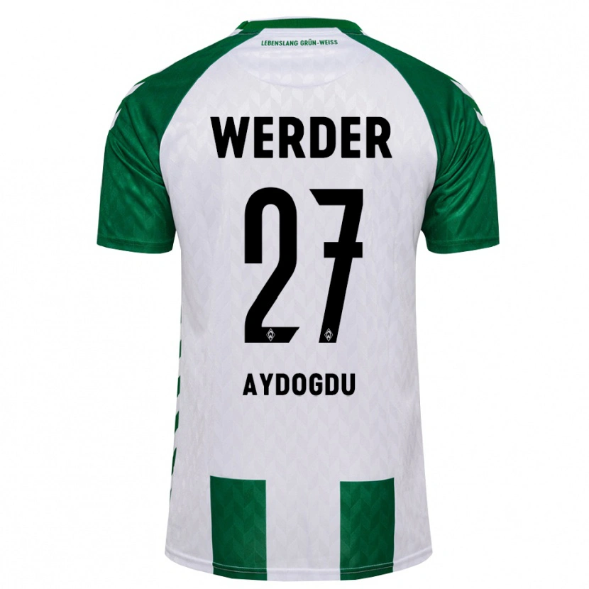 Danxen Herren Onur Aydogdu #27 Grün Weiß Heimtrikot Trikot 2026/27 T-Shirt