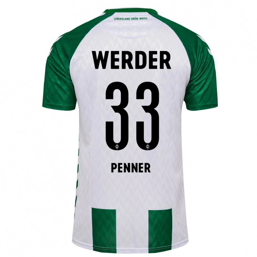 Danxen Herren Maria Penner #33 Grün Weiß Heimtrikot Trikot 2026/27 T-Shirt