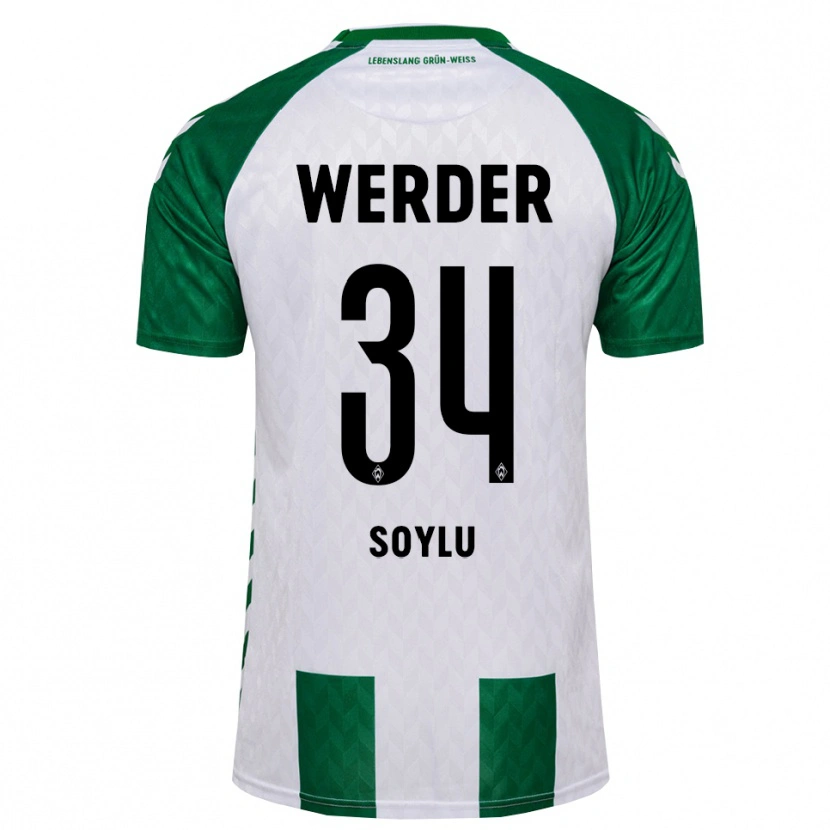 Danxen Herren Darwin Soylu #34 Grün Weiß Heimtrikot Trikot 2026/27 T-Shirt