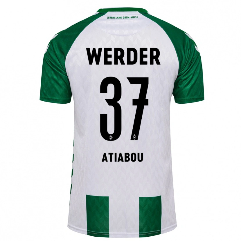Danxen Herren Benjamin Atiabou #37 Grün Weiß Heimtrikot Trikot 2026/27 T-Shirt
