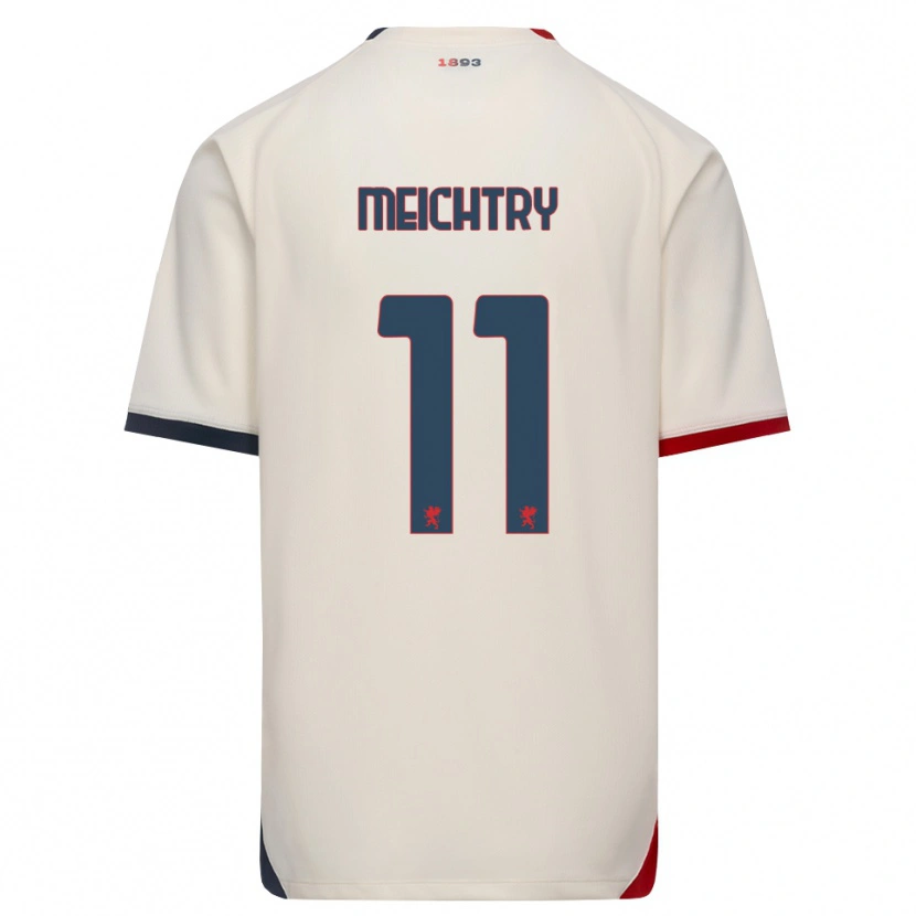 Danxen Herren Franz-Ethan Meichtry #11 Creme Rot Auswärtstrikot Trikot 2026/27 T-Shirt