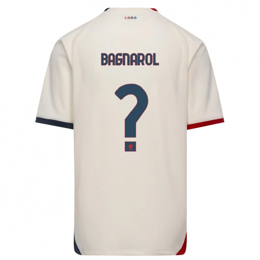 Danxen Herren Isaia Bagnarol #0 Creme Rot Auswärtstrikot Trikot 2026/27 T-Shirt