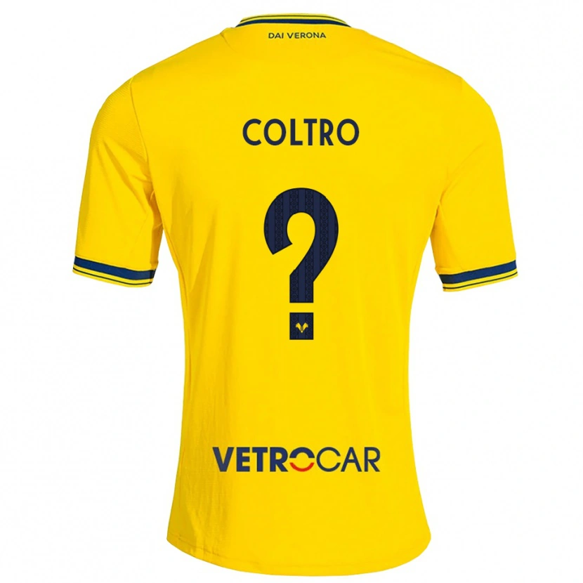 Danxen Herren Christian Coltro #0 Gelb Rot Auswärtstrikot Trikot 2026/27 T-Shirt