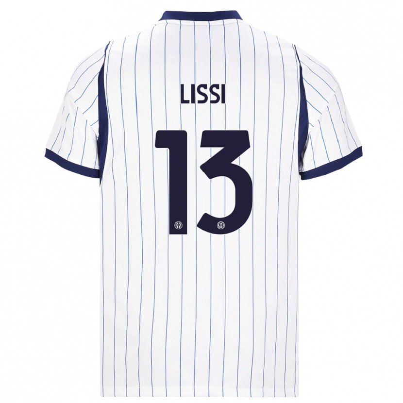 Danxen Herren Thomas Lissi #13 Weiß Dunkelblau Auswärtstrikot Trikot 2026/27 T-Shirt