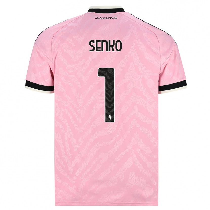 Danxen Herren Zsombor Senko #1 Pink Schwarz Auswärtstrikot Trikot 2026/27 T-Shirt
