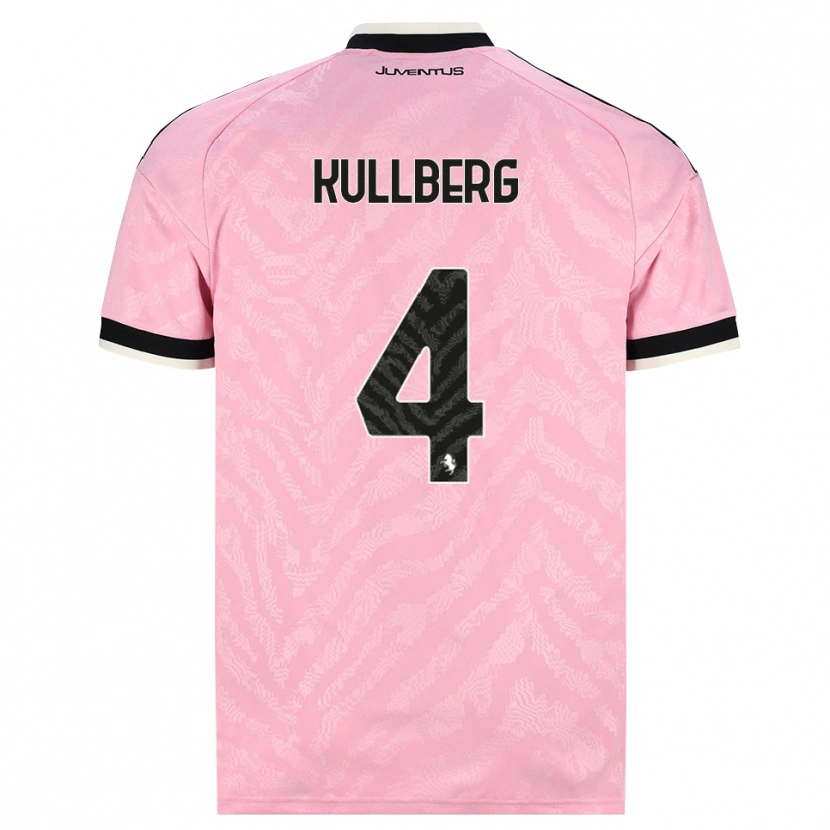 Danxen Herren Emma Nanny Charlotte Kullberg #4 Pink Schwarz Auswärtstrikot Trikot 2026/27 T-Shirt