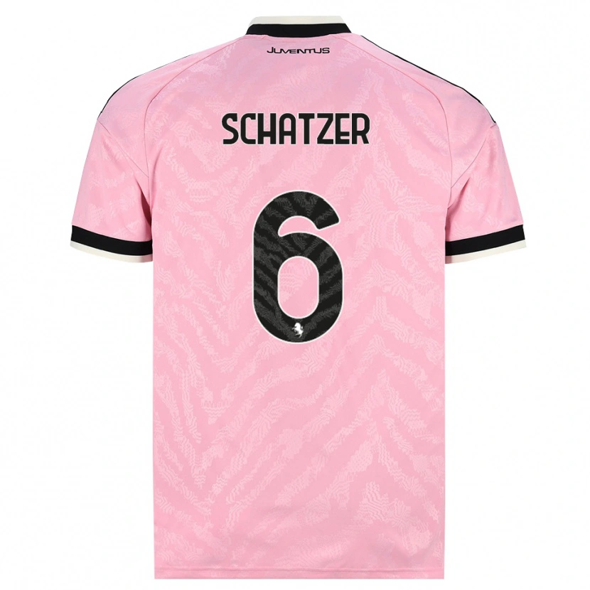 Danxen Herren Eva Schatzer #6 Pink Schwarz Auswärtstrikot Trikot 2026/27 T-Shirt