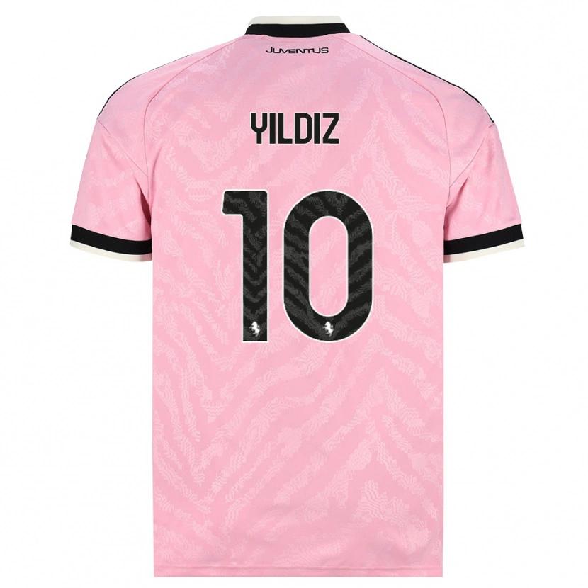 Danxen Herren Kenan Yıldız #10 Pink Schwarz Auswärtstrikot Trikot 2026/27 T-Shirt