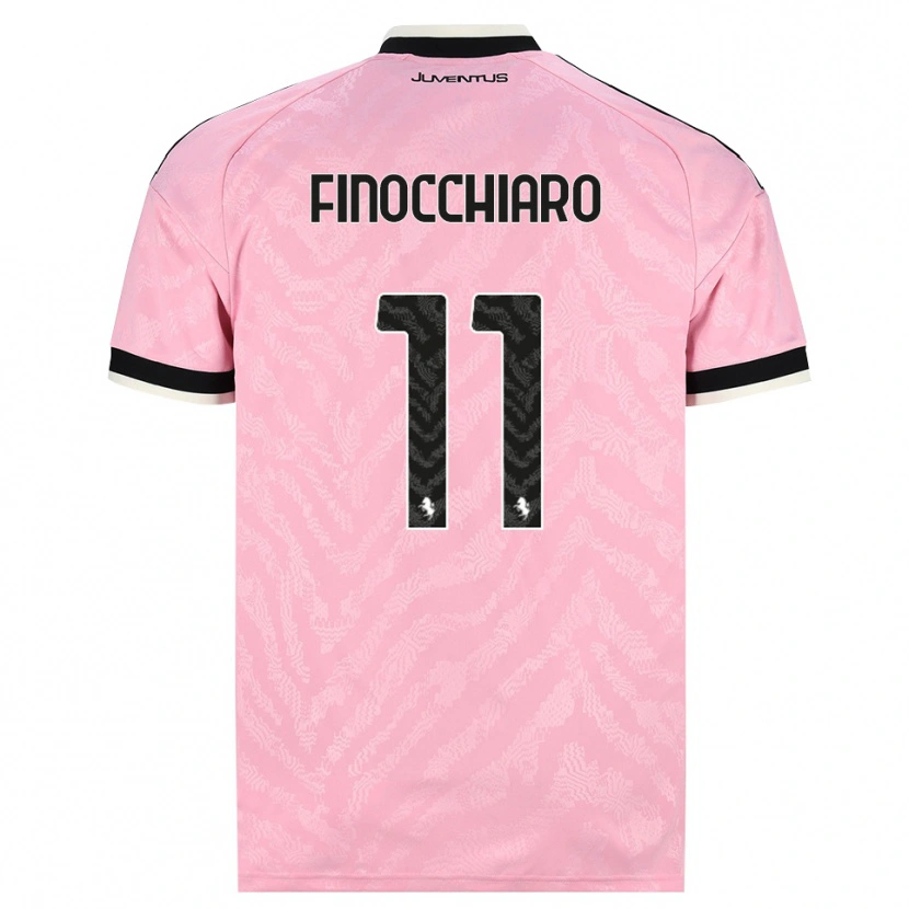 Danxen Herren Gabriele Finocchiaro #11 Pink Schwarz Auswärtstrikot Trikot 2026/27 T-Shirt
