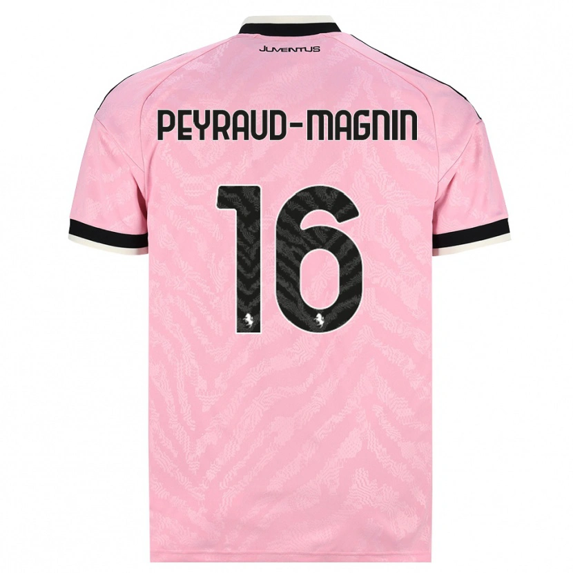 Danxen Herren Pauline Peyraud-Magnin #16 Pink Schwarz Auswärtstrikot Trikot 2026/27 T-Shirt