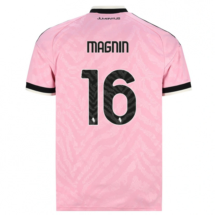 Danxen Herren Pauline Peyraud-Magnin #16 Pink Schwarz Auswärtstrikot Trikot 2026/27 T-Shirt