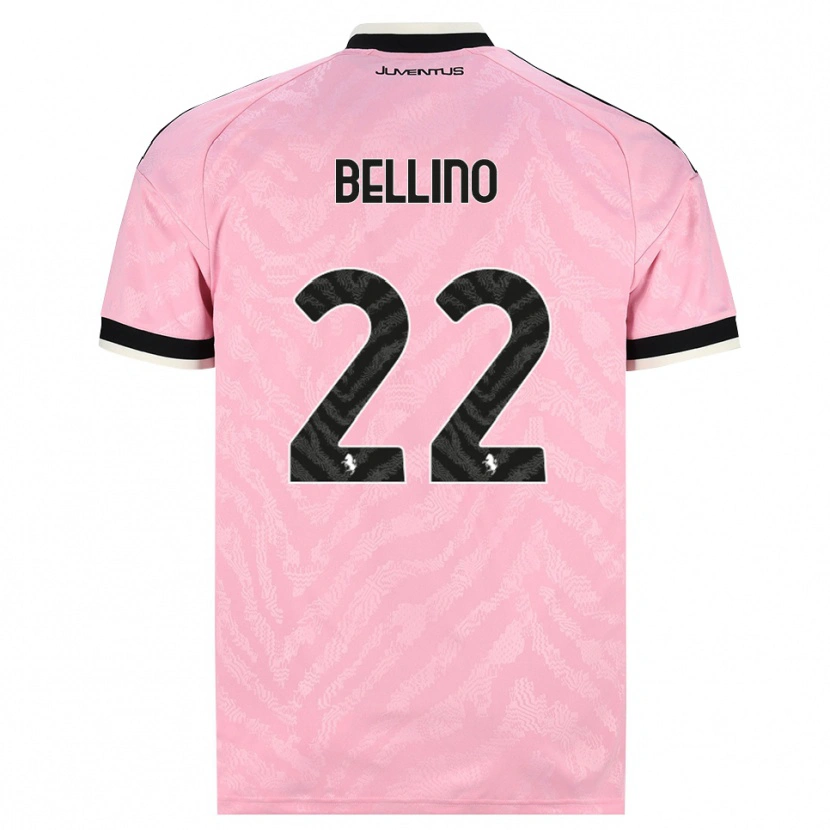 Danxen Herren Filippo Bellino #22 Pink Schwarz Auswärtstrikot Trikot 2026/27 T-Shirt