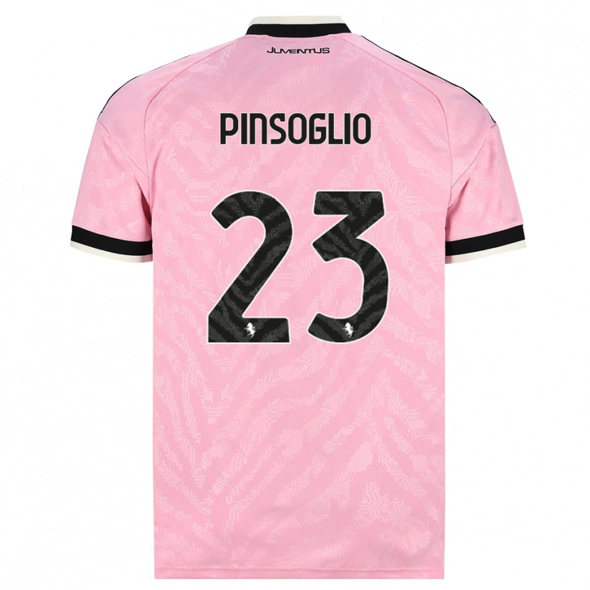 Danxen Herren Carlo Pinsoglio #23 Pink Schwarz Auswärtstrikot Trikot 2026/27 T-Shirt