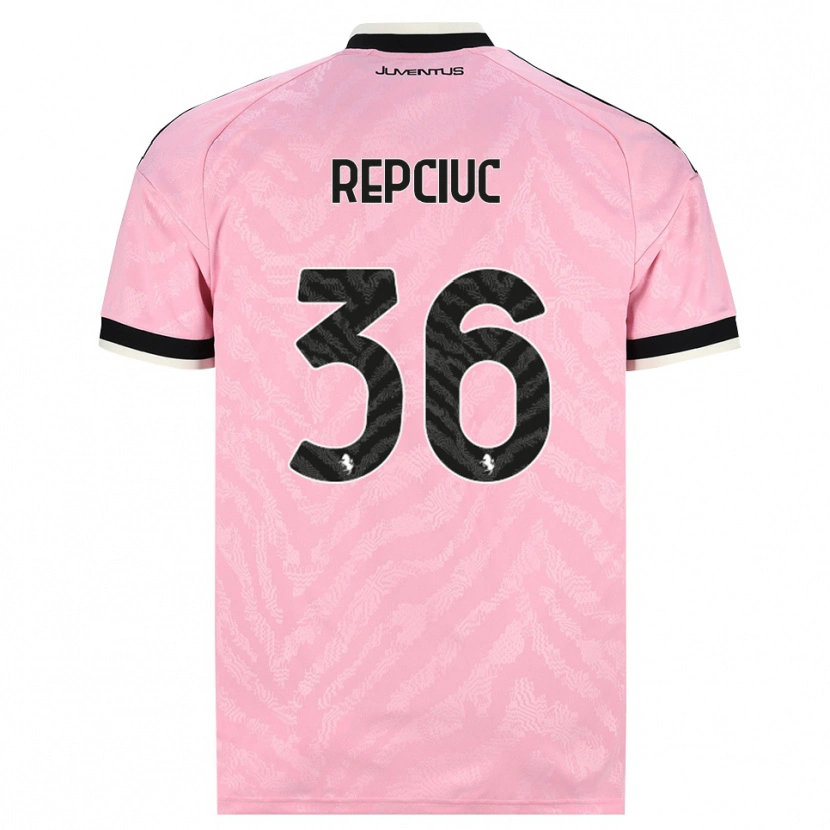 Danxen Herren Gabriel Repciuc #36 Pink Schwarz Auswärtstrikot Trikot 2026/27 T-Shirt