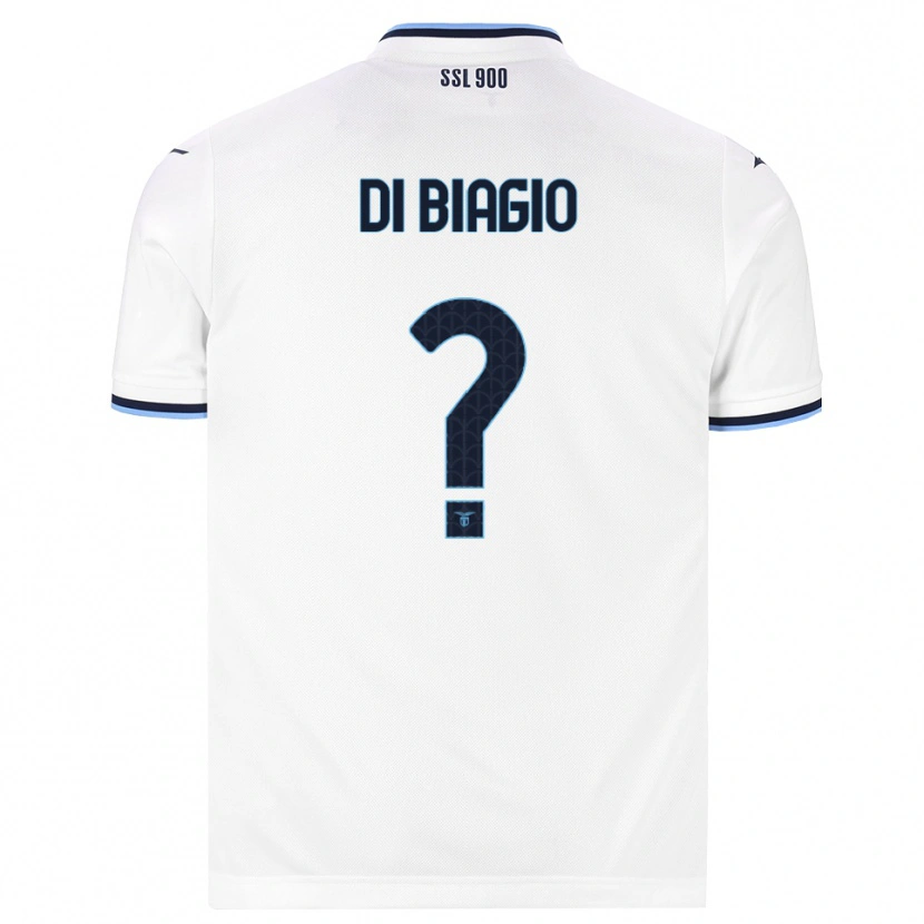 Danxen Herren Simone Di Biagio #0 Weiß Dunkelblau Auswärtstrikot Trikot 2026/27 T-Shirt