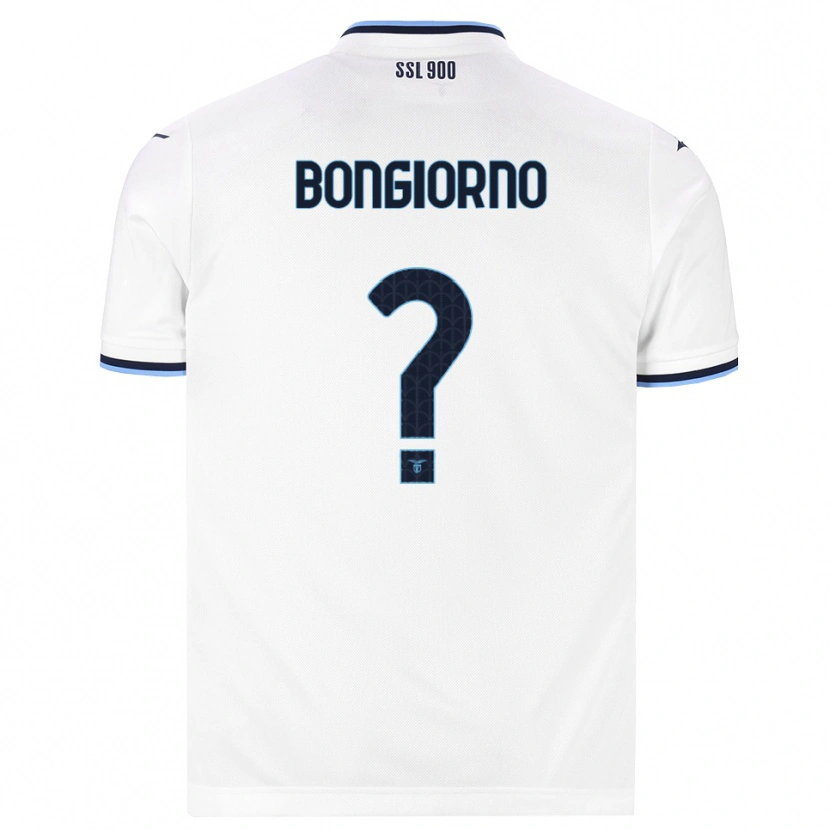 Danxen Herren Dario Bongiorno #0 Weiß Dunkelblau Auswärtstrikot Trikot 2026/27 T-Shirt