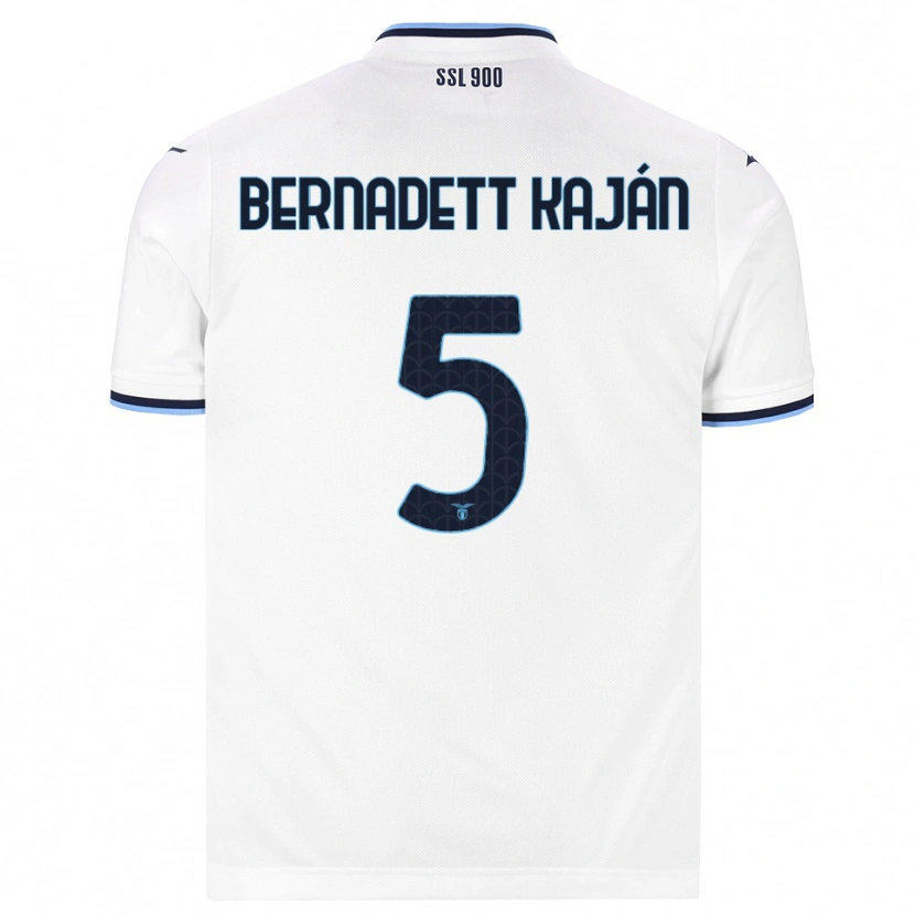 Danxen Herren Zsanett Bernadett Kaján #5 Weiß Dunkelblau Auswärtstrikot Trikot 2026/27 T-Shirt