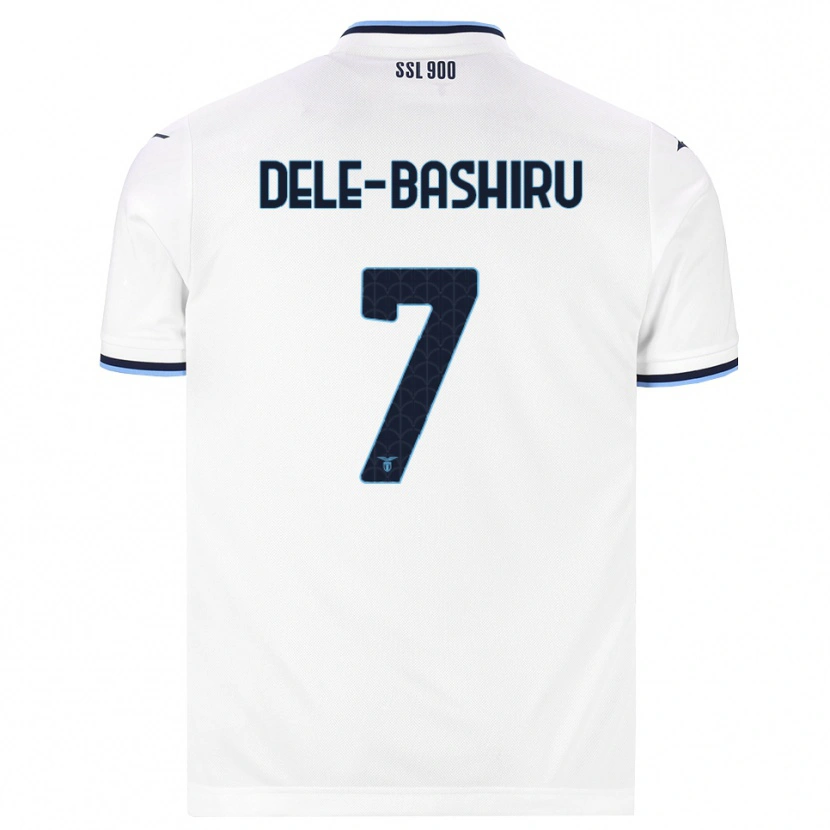 Danxen Herren Fisayo Dele-Bashiru #7 Weiß Dunkelblau Auswärtstrikot Trikot 2026/27 T-Shirt