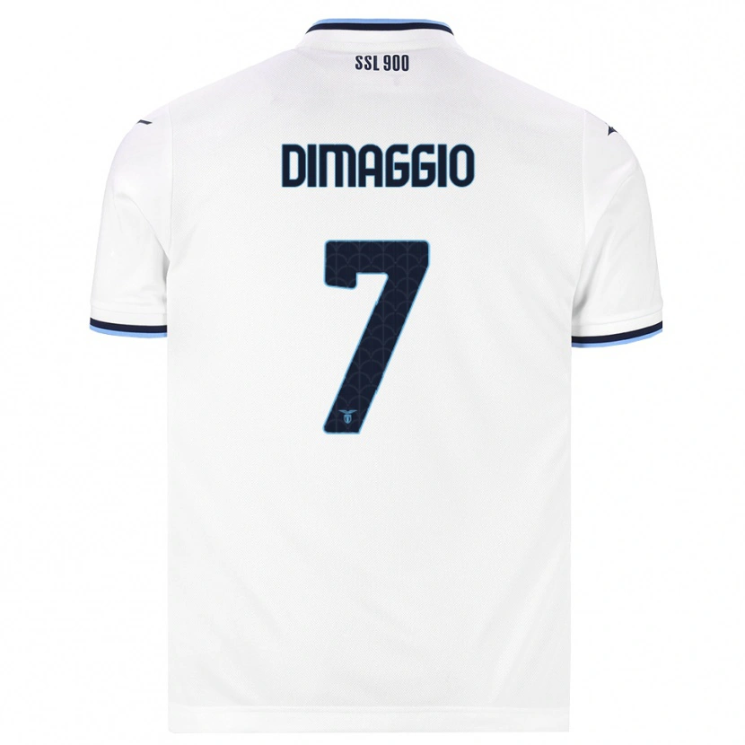 Danxen Herren Cosimo Dimaggio #7 Weiß Dunkelblau Auswärtstrikot Trikot 2026/27 T-Shirt