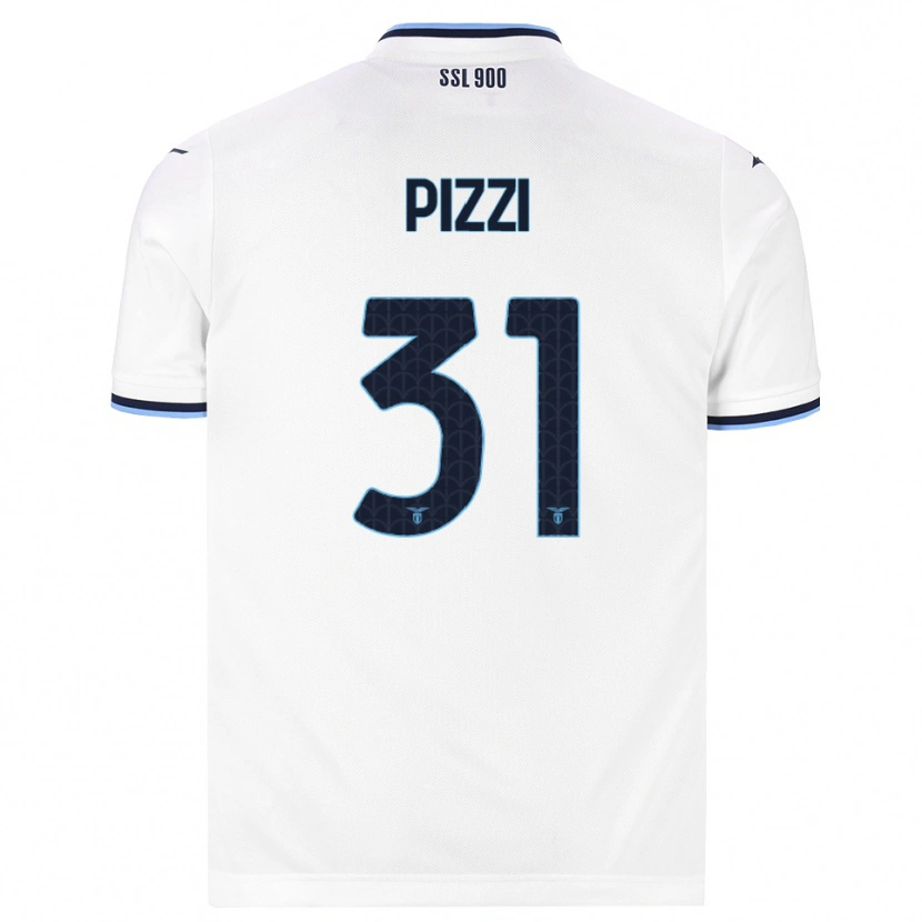 Danxen Herren Giorgia Pizzi #31 Weiß Dunkelblau Auswärtstrikot Trikot 2026/27 T-Shirt