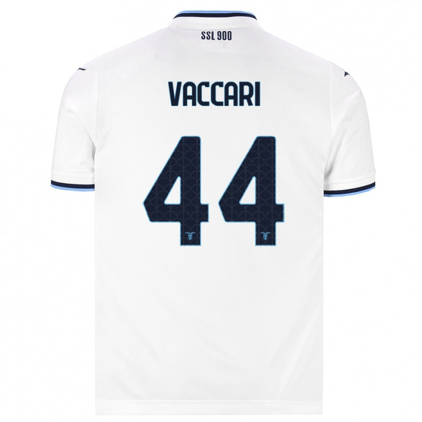 Danxen Herren Flavia Vaccari #44 Weiß Dunkelblau Auswärtstrikot Trikot 2026/27 T-Shirt