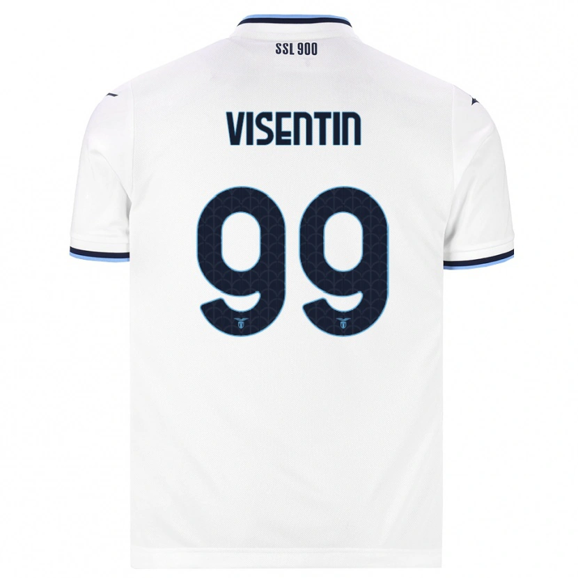Danxen Herren Noemi Visentin #99 Weiß Dunkelblau Auswärtstrikot Trikot 2026/27 T-Shirt