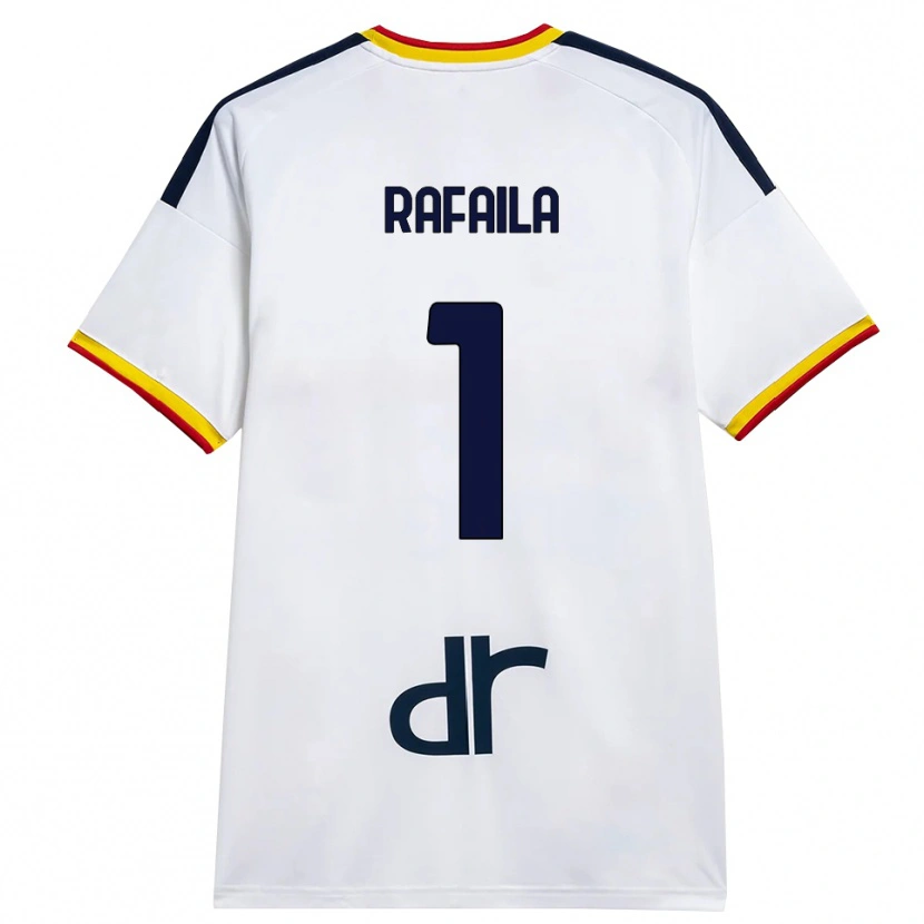 Danxen Herren Vlad Răfăilă #1 Weiß Gelb Rot Auswärtstrikot Trikot 2026/27 T-Shirt
