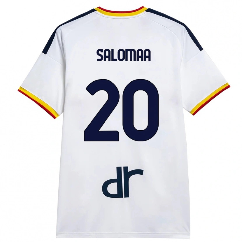 Danxen Herren Henri Salomaa #20 Weiß Gelb Rot Auswärtstrikot Trikot 2026/27 T-Shirt
