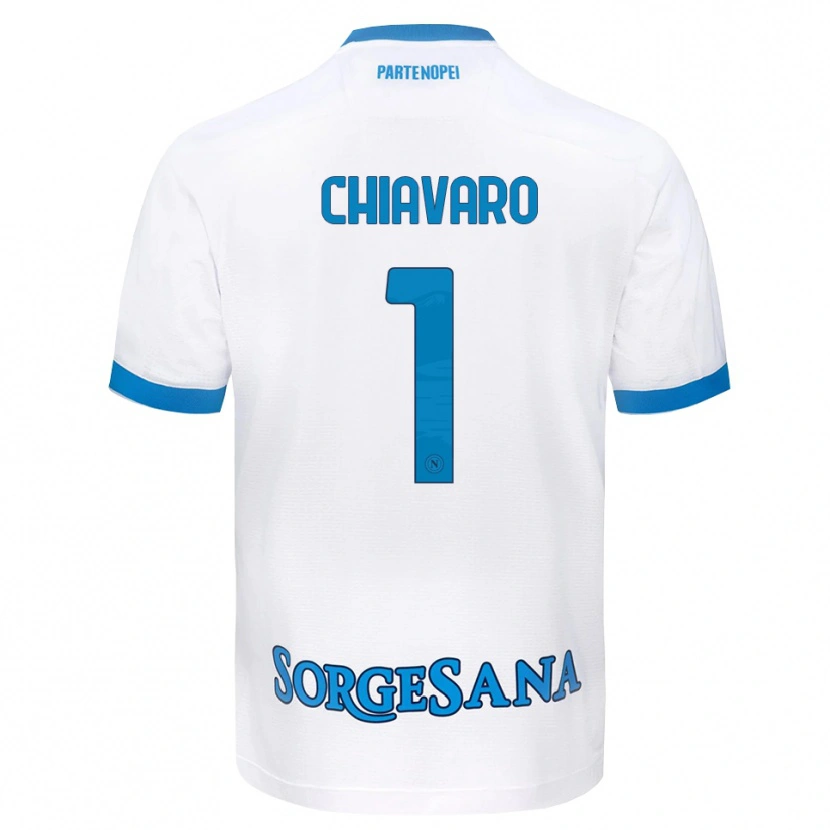 Danxen Herren Kelly Chiavaro #1 Weiß Hellblau Auswärtstrikot Trikot 2026/27 T-Shirt