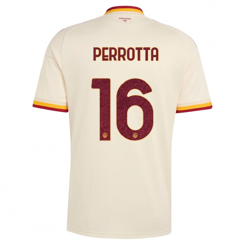 Danxen Herren Mathias Perrotta #16 Champagner Rot Gelb Auswärtstrikot Trikot 2026/27 T-Shirt