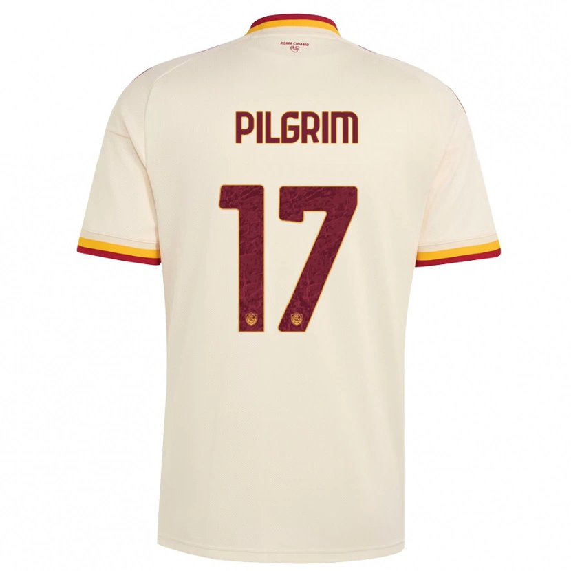 Danxen Herren Alayah Pilgrim #17 Champagner Rot Gelb Auswärtstrikot Trikot 2026/27 T-Shirt