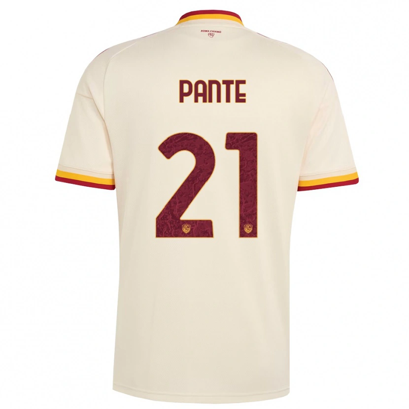 Danxen Herren Mia Tecla Christina Pante #21 Champagner Rot Gelb Auswärtstrikot Trikot 2026/27 T-Shirt