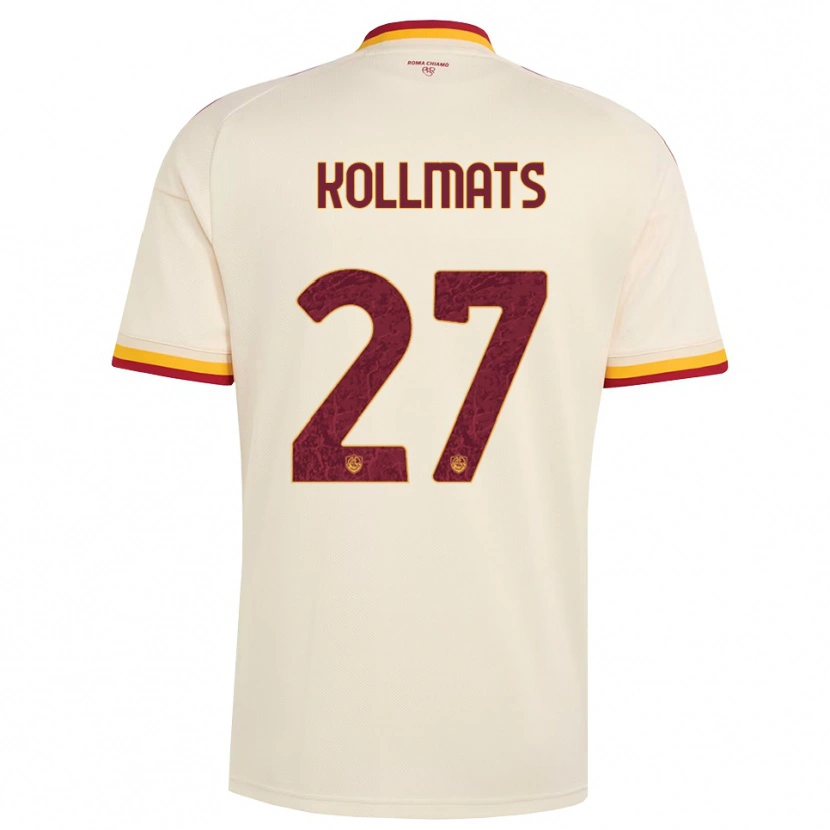 Danxen Herren Beata Kollmats #27 Champagner Rot Gelb Auswärtstrikot Trikot 2026/27 T-Shirt