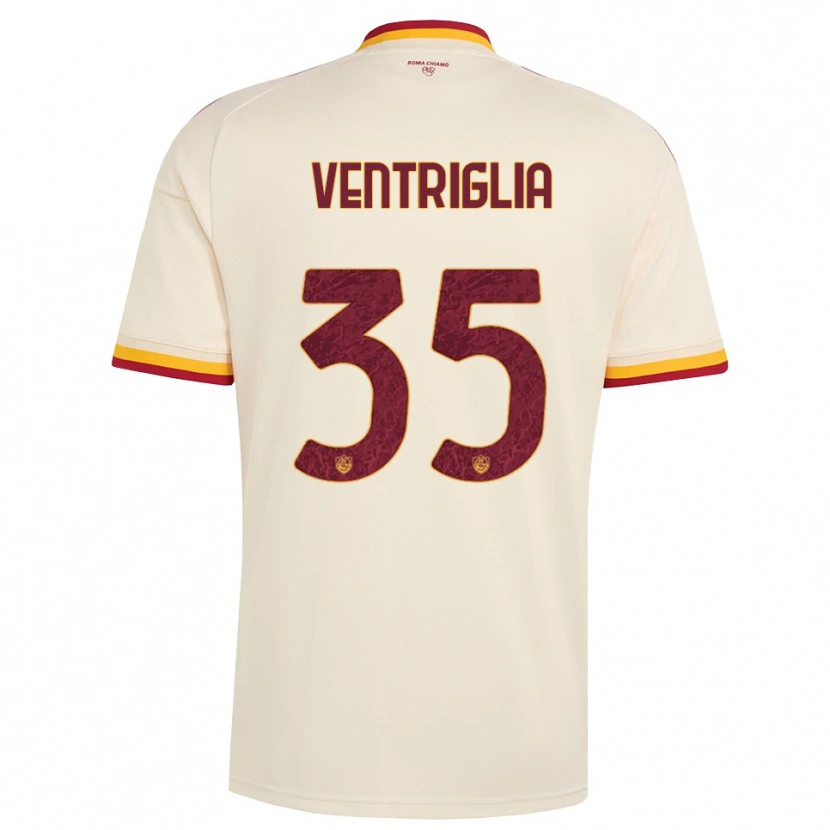 Danxen Herren Rosanna Ventriglia #35 Champagner Rot Gelb Auswärtstrikot Trikot 2026/27 T-Shirt