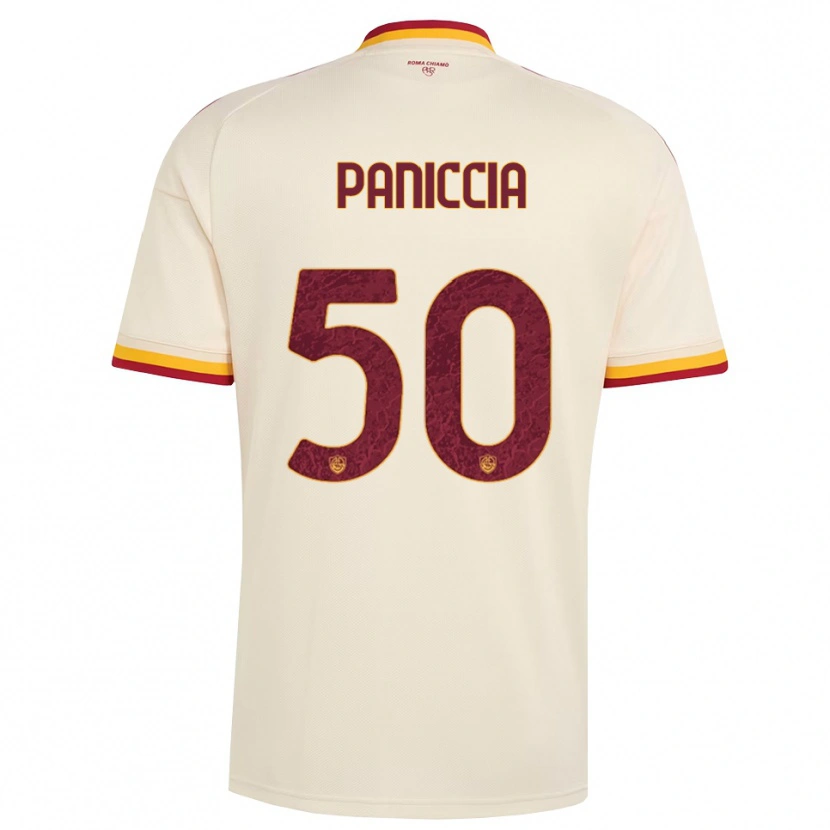 Danxen Herren Martina Paniccia #50 Champagner Rot Gelb Auswärtstrikot Trikot 2026/27 T-Shirt