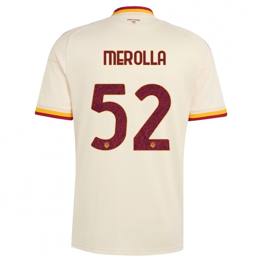 Danxen Herren Liliana Merolla #52 Champagner Rot Gelb Auswärtstrikot Trikot 2026/27 T-Shirt