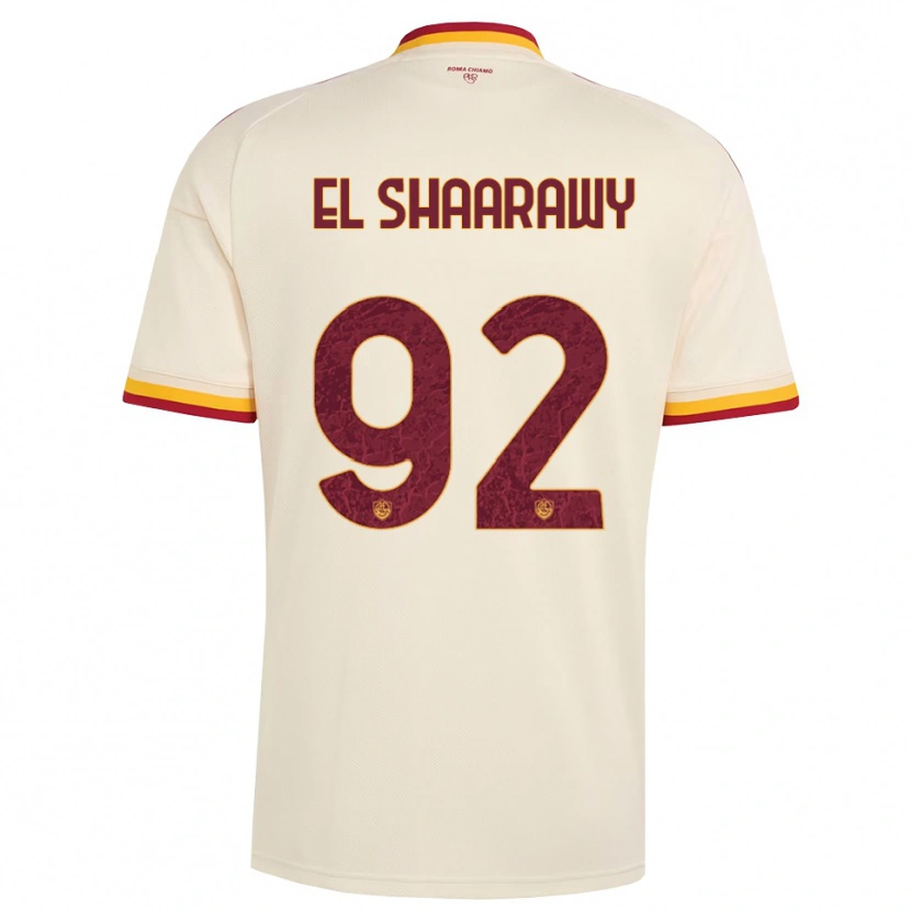 Danxen Herren Stephan El Shaarawy #92 Champagner Rot Gelb Auswärtstrikot Trikot 2026/27 T-Shirt