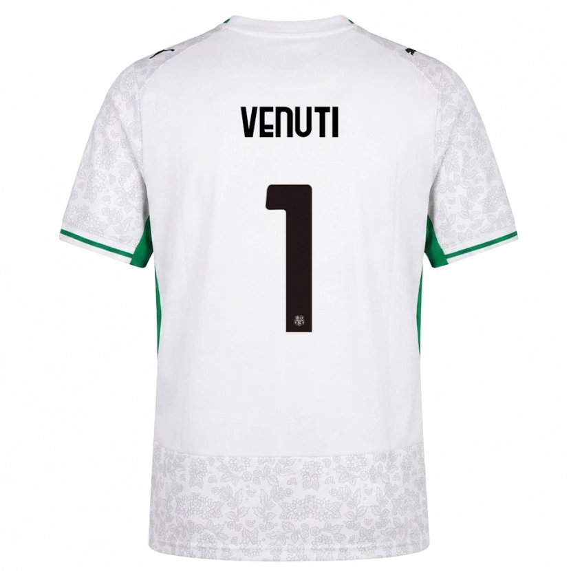 Danxen Herren Gioele Venuti #1 Weiß Schwarz Grün Auswärtstrikot Trikot 2026/27 T-Shirt