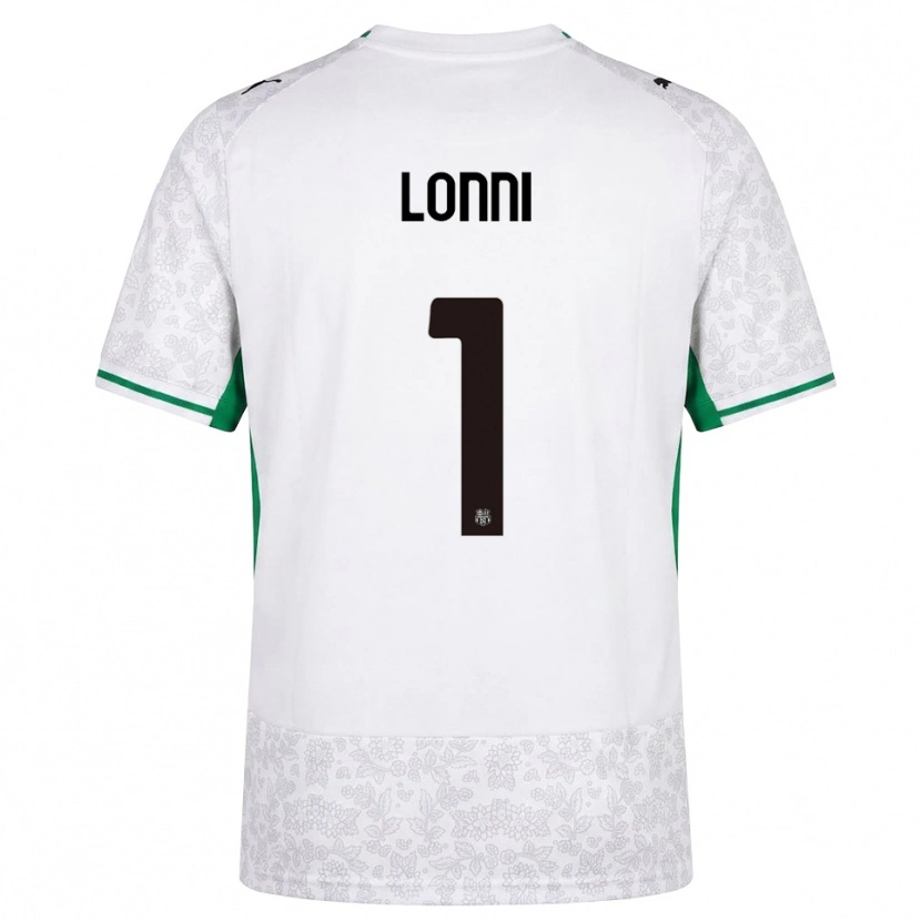 Danxen Herren Lia Lonni #1 Weiß Schwarz Grün Auswärtstrikot Trikot 2026/27 T-Shirt