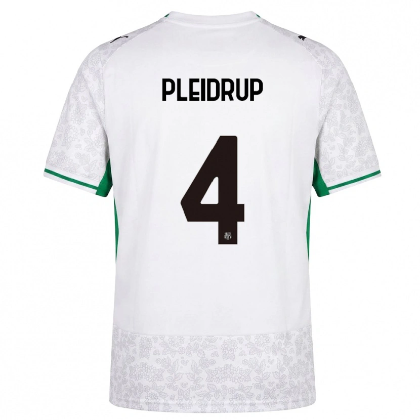 Danxen Herren Caroline Pleidrup #4 Weiß Schwarz Grün Auswärtstrikot Trikot 2026/27 T-Shirt