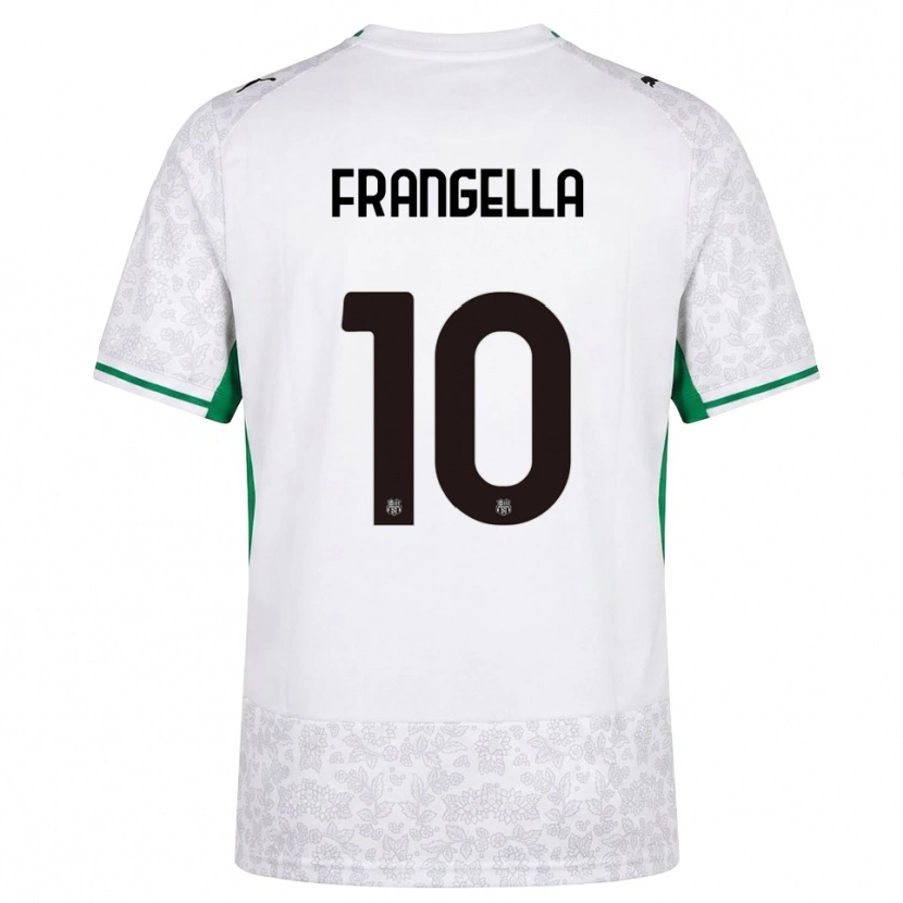 Danxen Herren Christian Frangella #10 Weiß Schwarz Grün Auswärtstrikot Trikot 2026/27 T-Shirt
