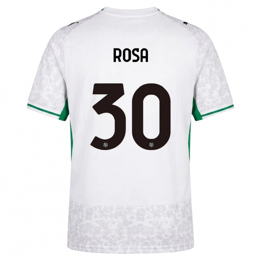 Danxen Herren Enrico Rosa #30 Weiß Schwarz Grün Auswärtstrikot Trikot 2026/27 T-Shirt