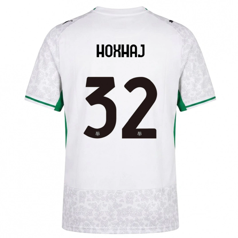 Danxen Herren Kristina Hoxhaj #32 Weiß Schwarz Grün Auswärtstrikot Trikot 2026/27 T-Shirt