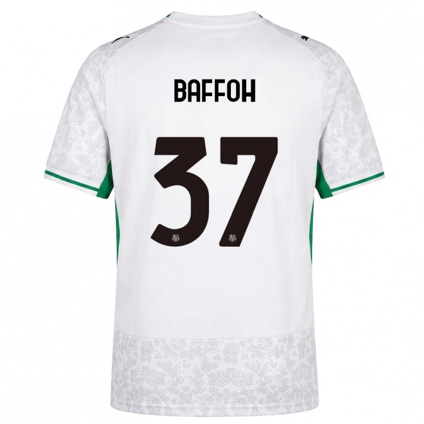 Danxen Herren Jeffrey Baffoh #37 Weiß Schwarz Grün Auswärtstrikot Trikot 2026/27 T-Shirt