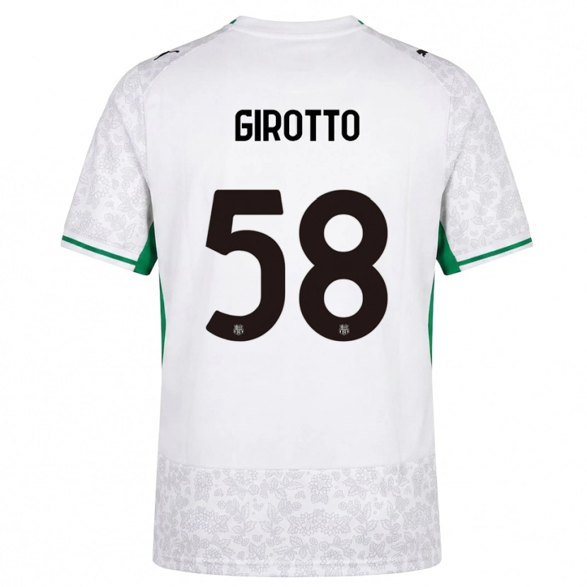 Danxen Herren Emma Girotto #58 Weiß Schwarz Grün Auswärtstrikot Trikot 2026/27 T-Shirt