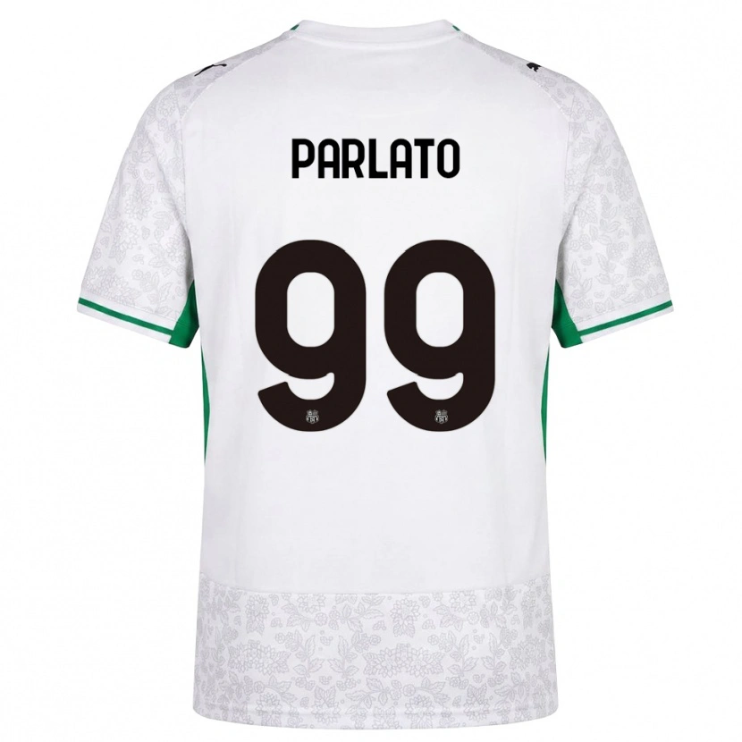 Danxen Herren Claudio Parlato #99 Weiß Schwarz Grün Auswärtstrikot Trikot 2026/27 T-Shirt