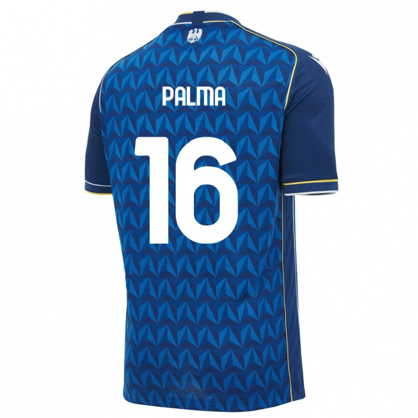Danxen Herren Matteo Palma #16 Königsblau Weiß Blau Auswärtstrikot Trikot 2026/27 T-Shirt