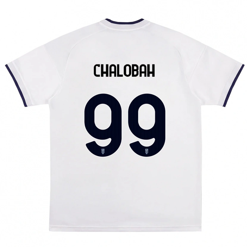 Danxen Herren Trevoh Chalobah #99 Weiß Rot Königsblau Auswärtstrikot Trikot 2026/27 T-Shirt