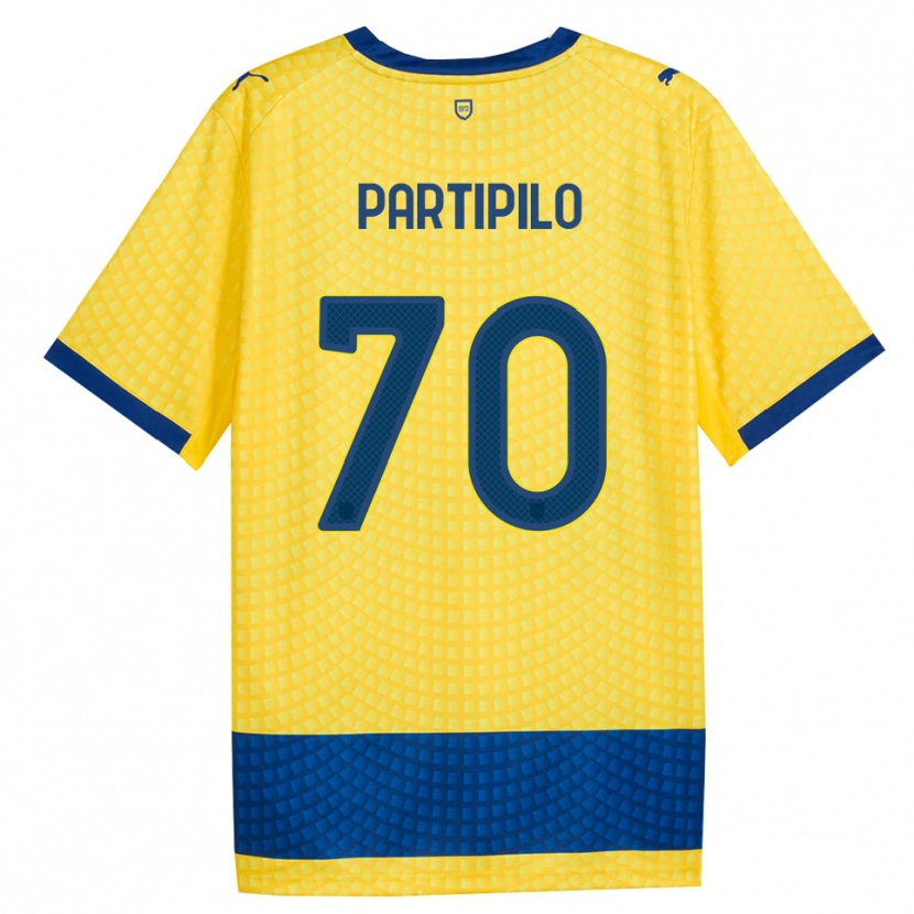 Danxen Herren Anthony Partipilo #70 Gelb Blau Schwarz Auswärtstrikot Trikot 2026/27 T-Shirt